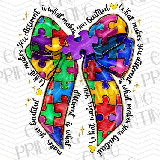 ATMSG 714 - AUTISM PUZZLE BOW