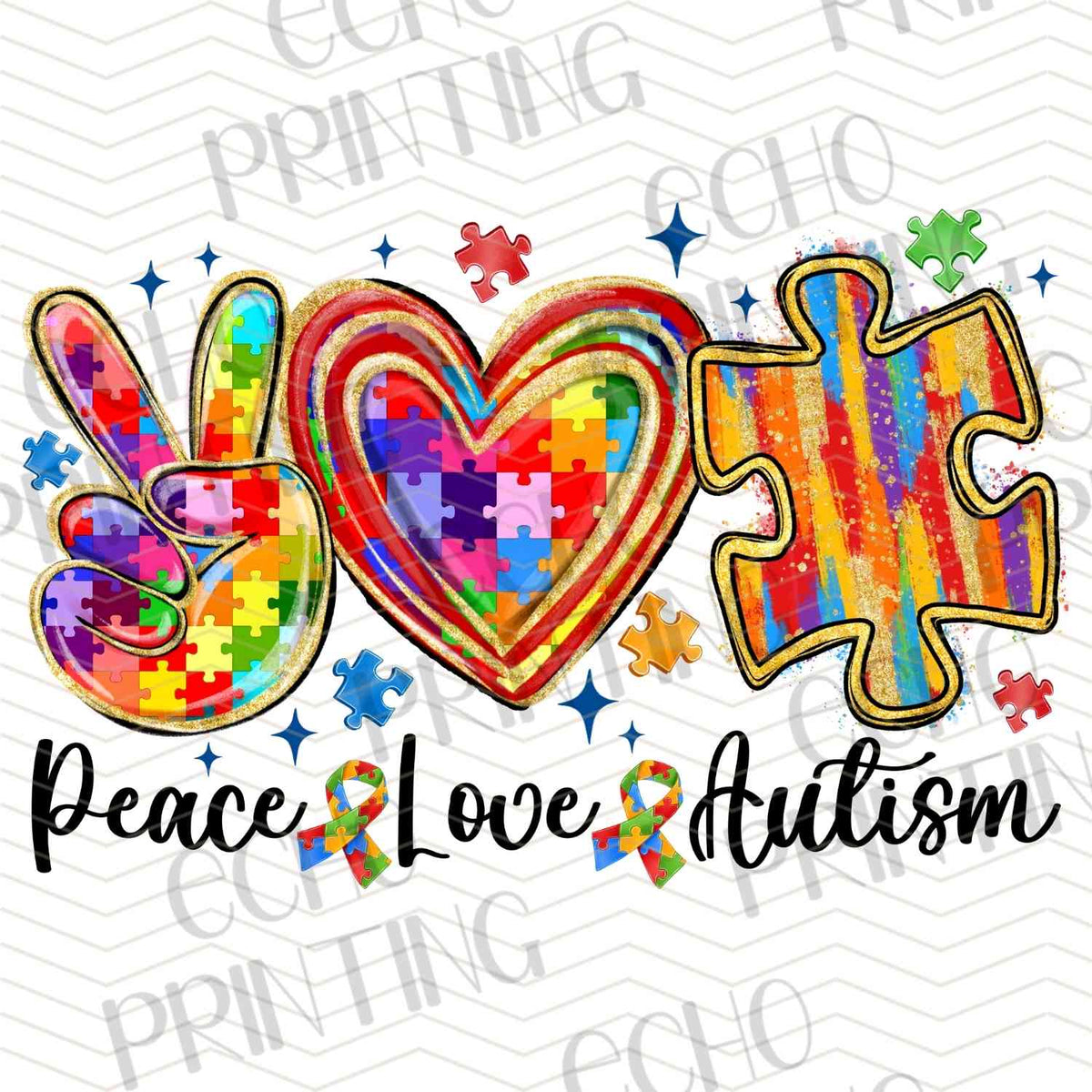 ATMSG 724 - PEACE LOVE AUTISM