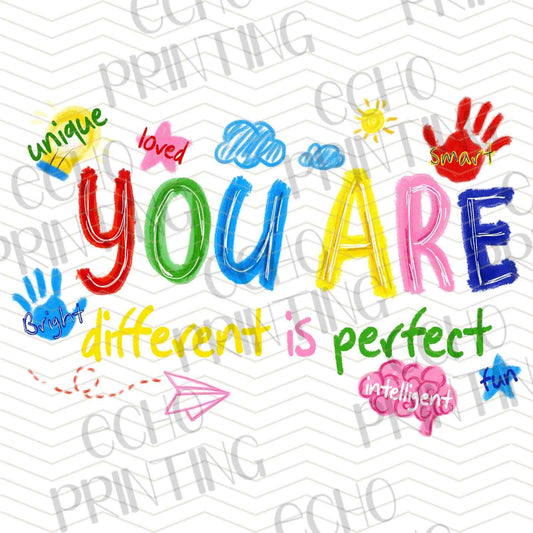 ATMSG 734 - YOU ARE DIFFERENT PERFECT