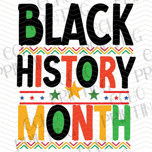 BHMG 13 - BLACK HISTORY MONTH BOLD