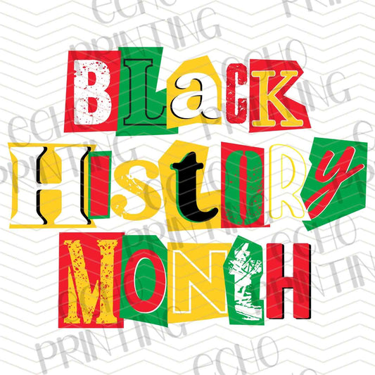 BHMG 15 - BLACK HISTORY MONTH RAINBOW