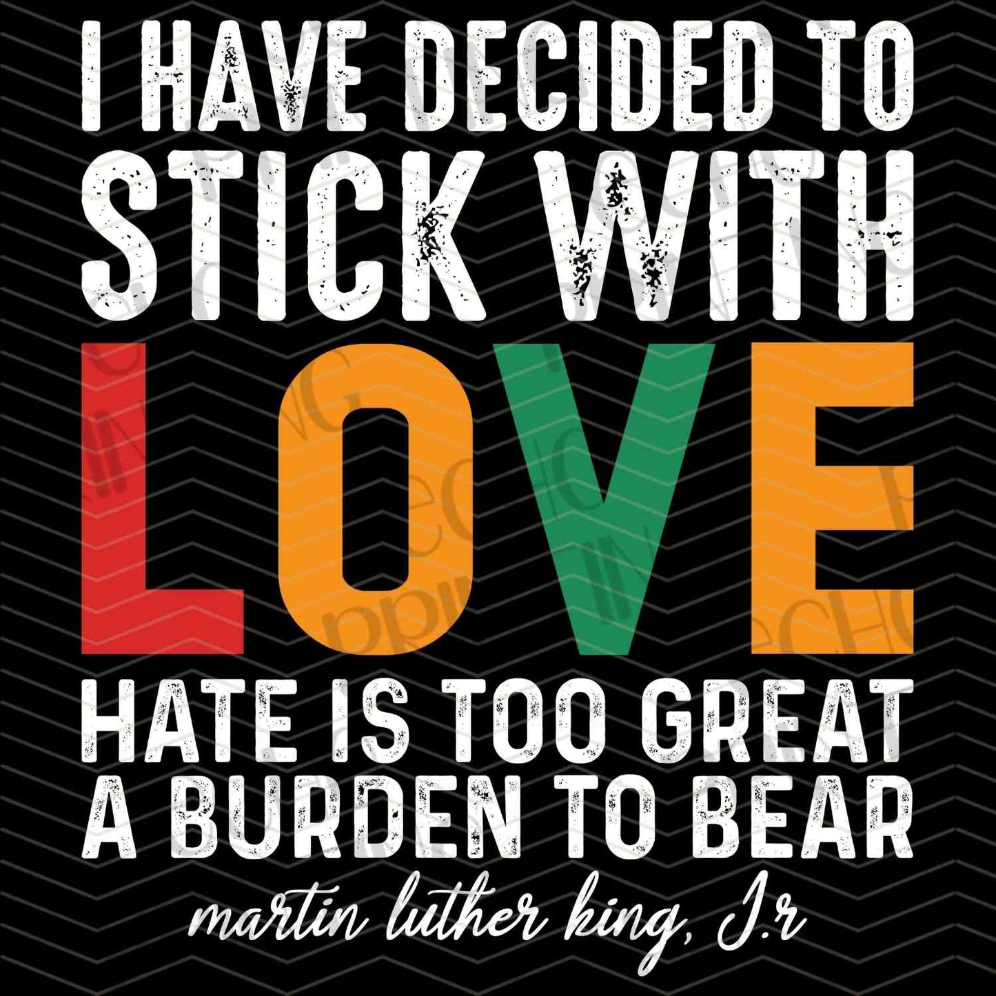 BHMG 171 – I HAVE DECIDED TO STICK WITH LOVE