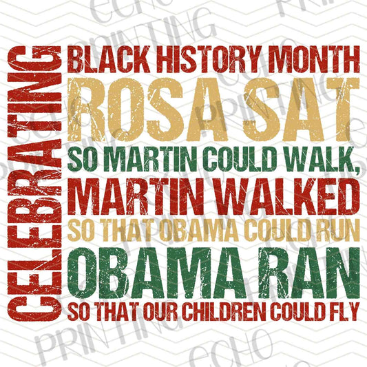 BHMG 174 – CELEBRATING ROSA PARKS MARTIN LUTHER KING JR OBAMA