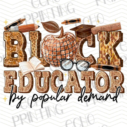 BHMG 215 - BLACK EDUCATOR