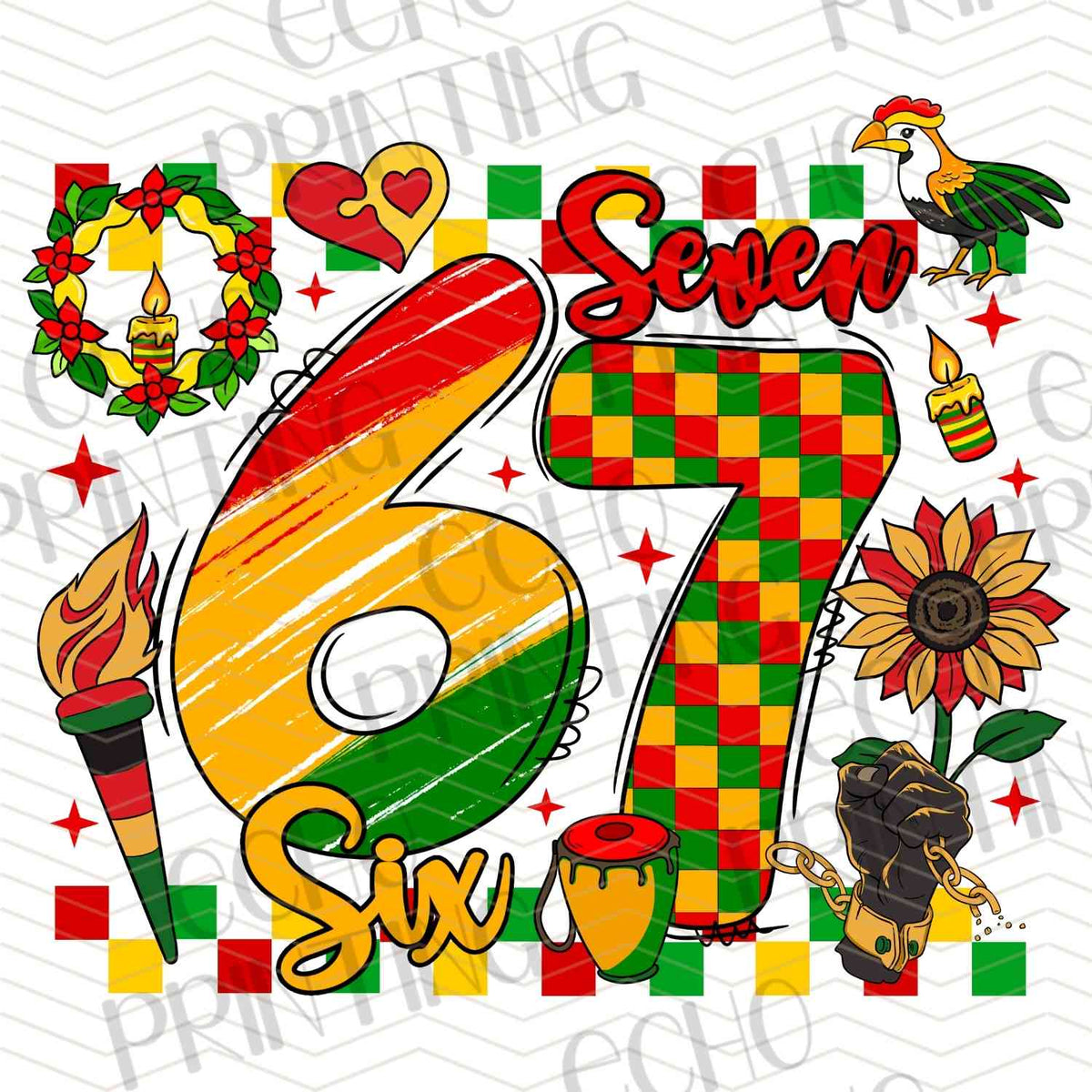BHMG 21 - BLACK HISTORY COLORFUL TYPOGRAPHY