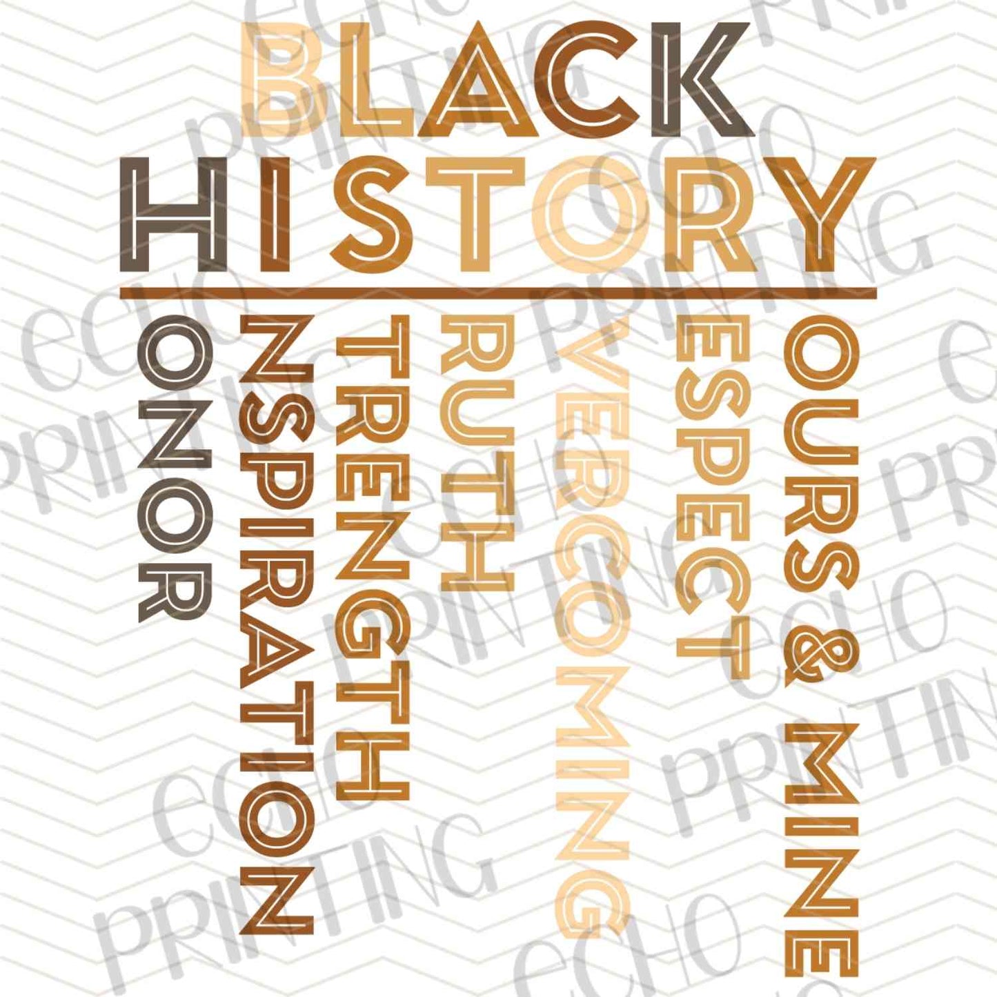 BHMG 23 - BLACK HISTORY WORD TYPOGRAPHY
