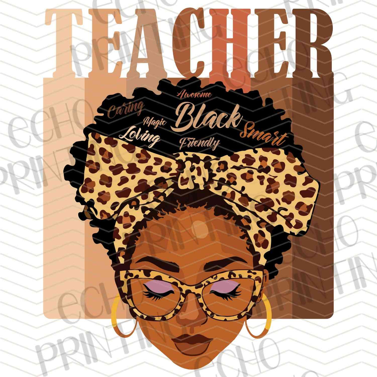 BHMG 34 - BLACK TEACHER ILLUSTRATION