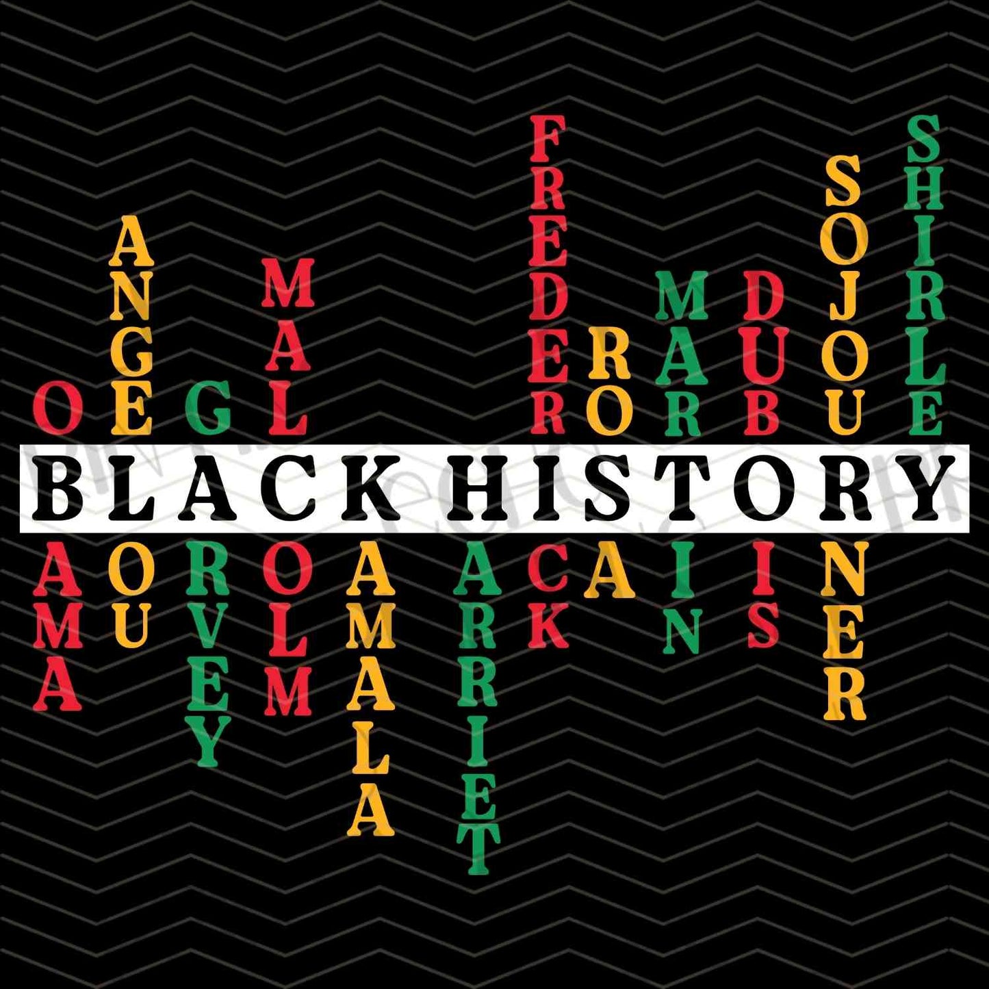 BHMG 70 - BLACK HISTORY WORD GRID