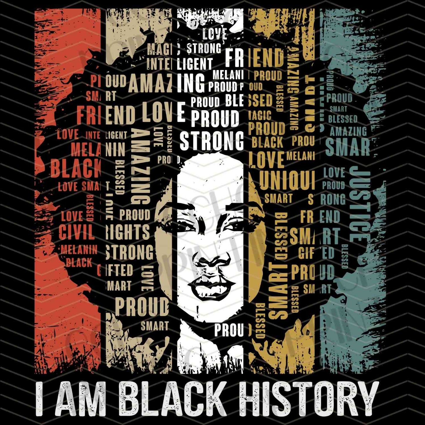 BHMG 78 - I AM BLACK HISTORY PORTRAIT