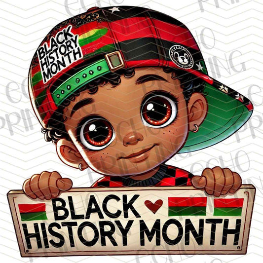 BHMG 86 – BLACK HISTORY MONTH BOY VARIANT