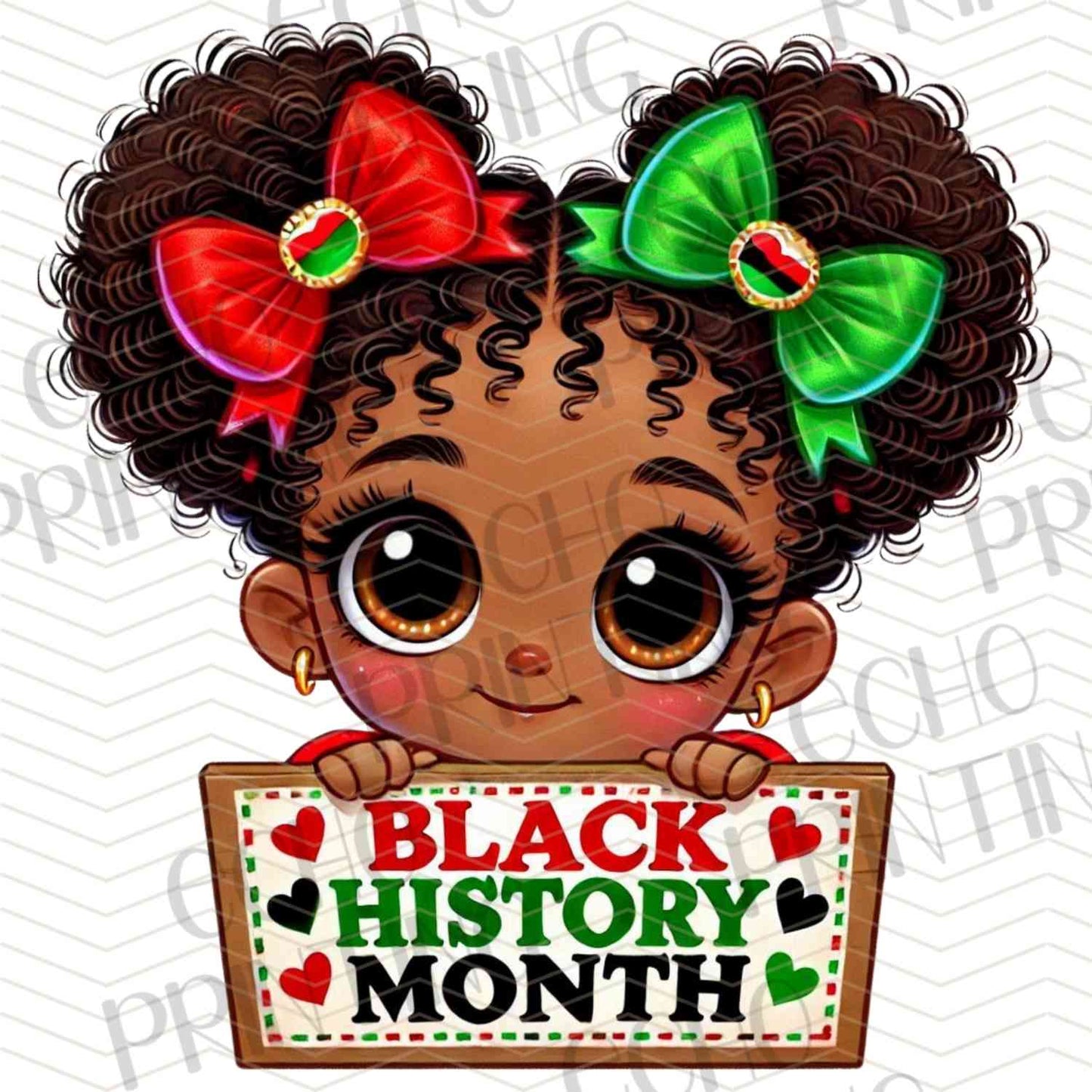 BHMG 87 - BLACK HISTORY MONTH GIRL VARIANT
