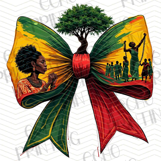 BHMG 97 – AFRICAN PRINT BOW