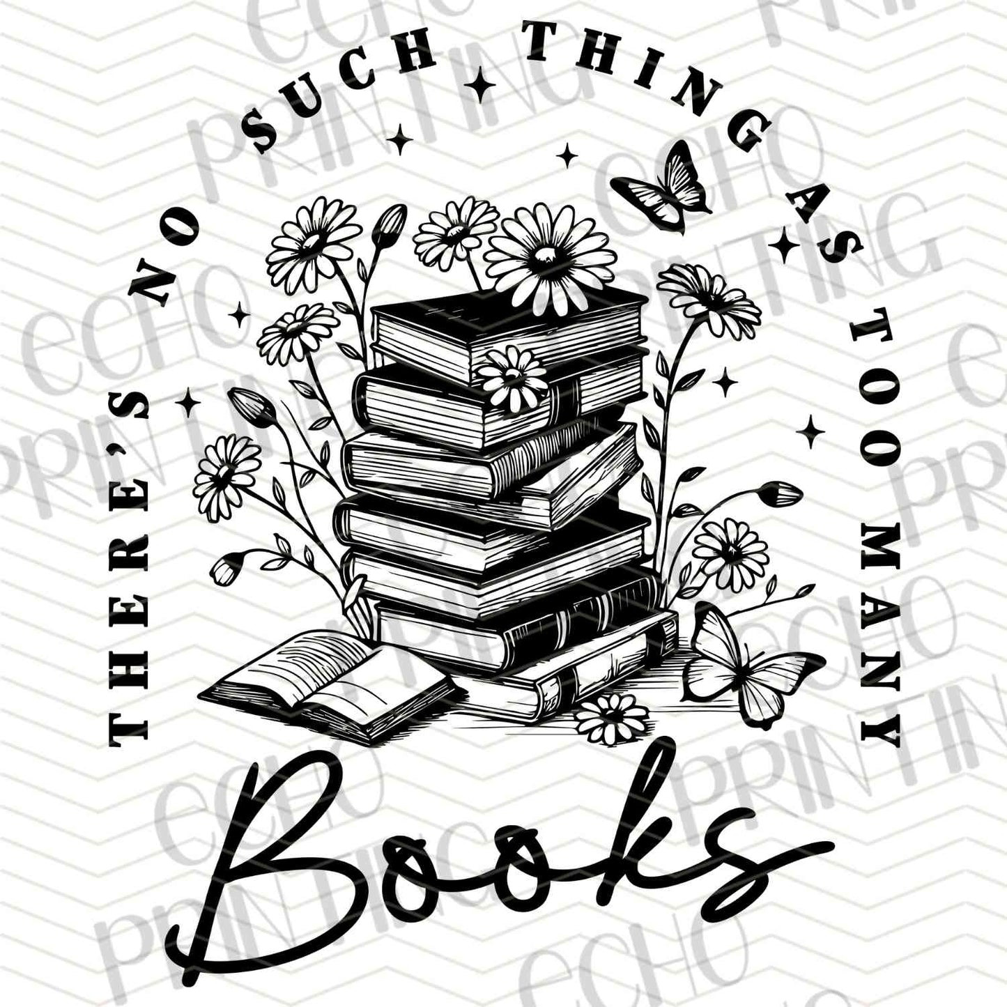 BKG 131 - NEVER TOO MANY BOOKS
