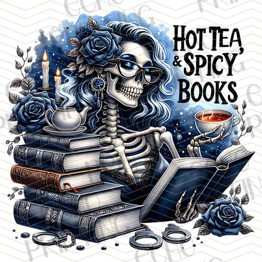 BKG 147 - HOT TEA & SPICY BOOKS