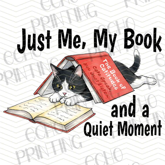 BKG 193 – QUIET READING CAT