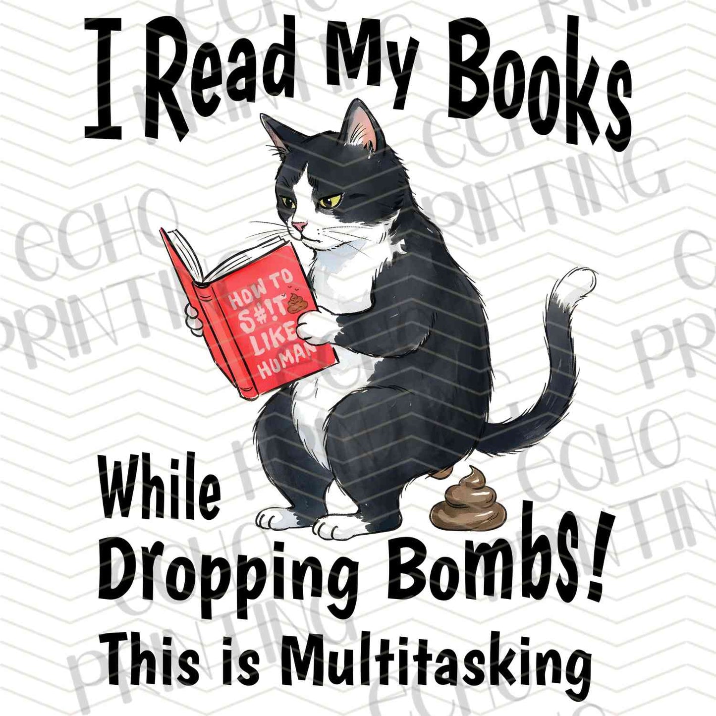 BKG 197 – MULTITASK READING CAT