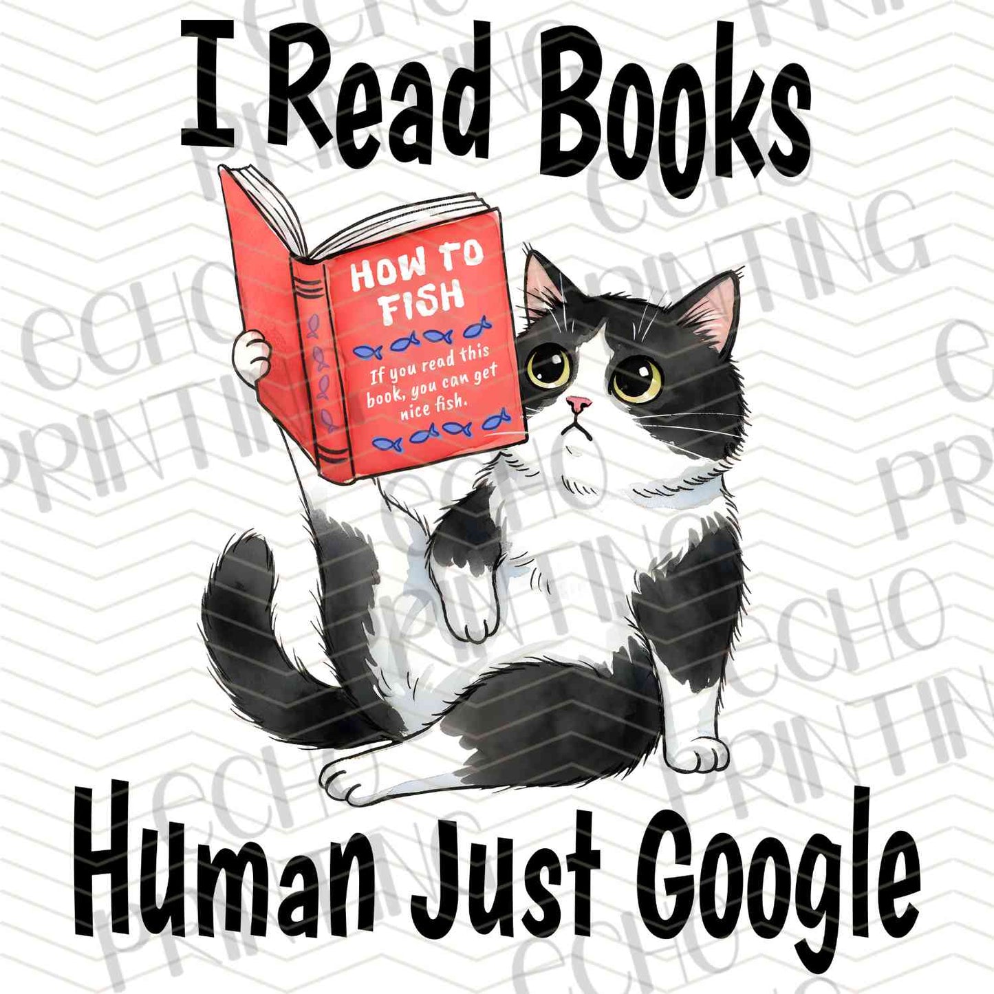 BKG 198 – BOOK READING CAT