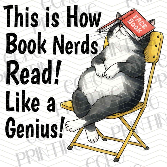 BKG 211 – BOOK NERD CAT