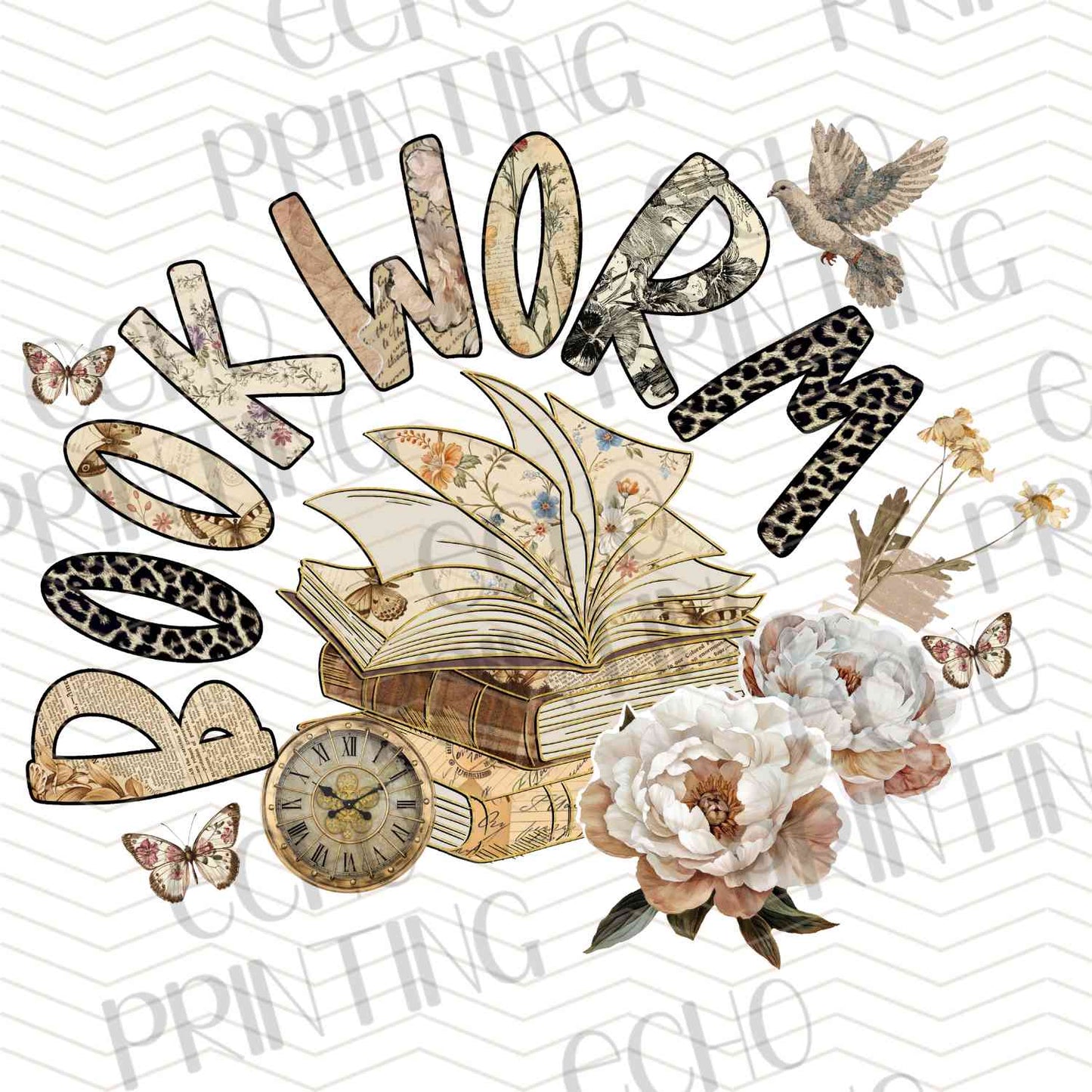 BKG 218 – BOHO FLORAL WORD