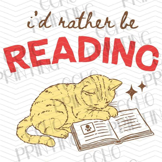 BKG 289 - ID RATHER BE READING