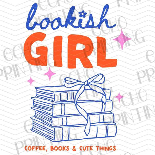 BKG 290 - BOOKISH GIRL COFFEE LOVER