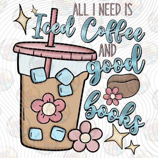 BKG 313 - ICED COFFEE AND BOOKS