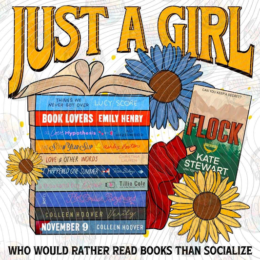 BKG 328 - JUST A GIRL READING