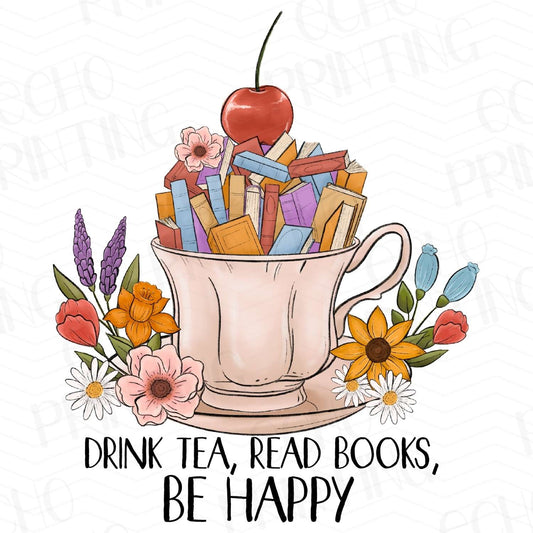 BK 105 - TEA, BOOKS & JOY