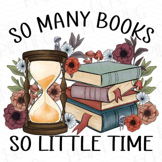 BK 106 - TOO MANY BOOKS, TOO LITTLE TIME