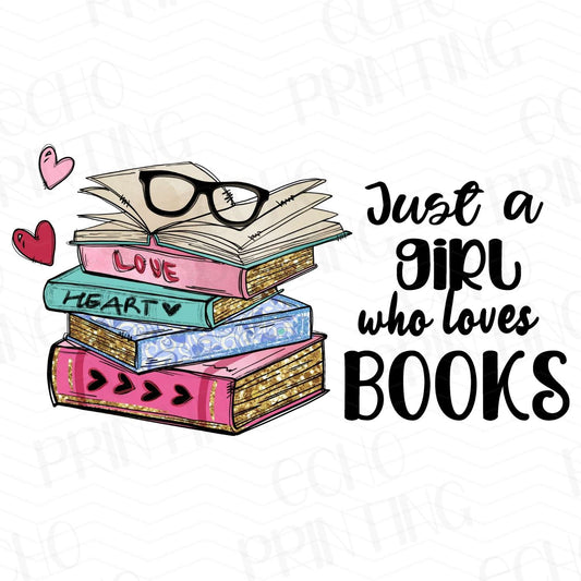 BK 111 - GIRL WHO LOVES BOOKS