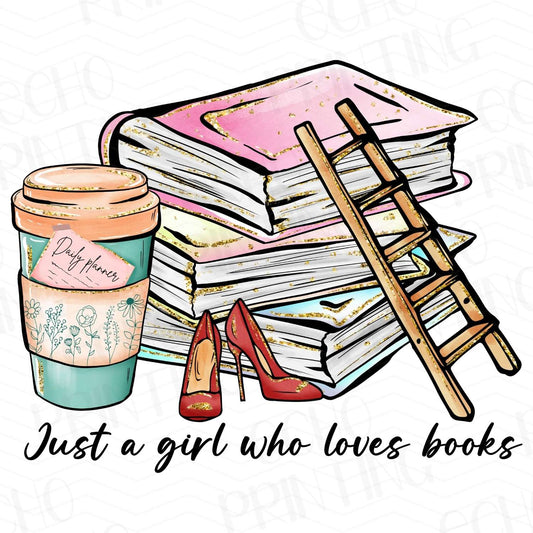 BK 112 - BOOKS, HEELS & COFFEE