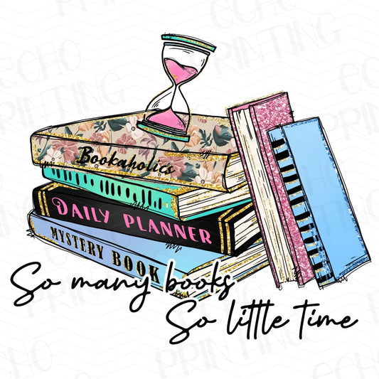 BK 119 - TOO MANY BOOKS, TOO LITTLE TIME