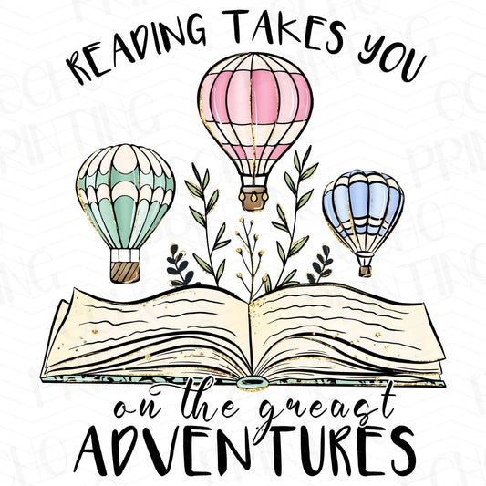 BK 121 - BOOKS TAKE YOU PLACES