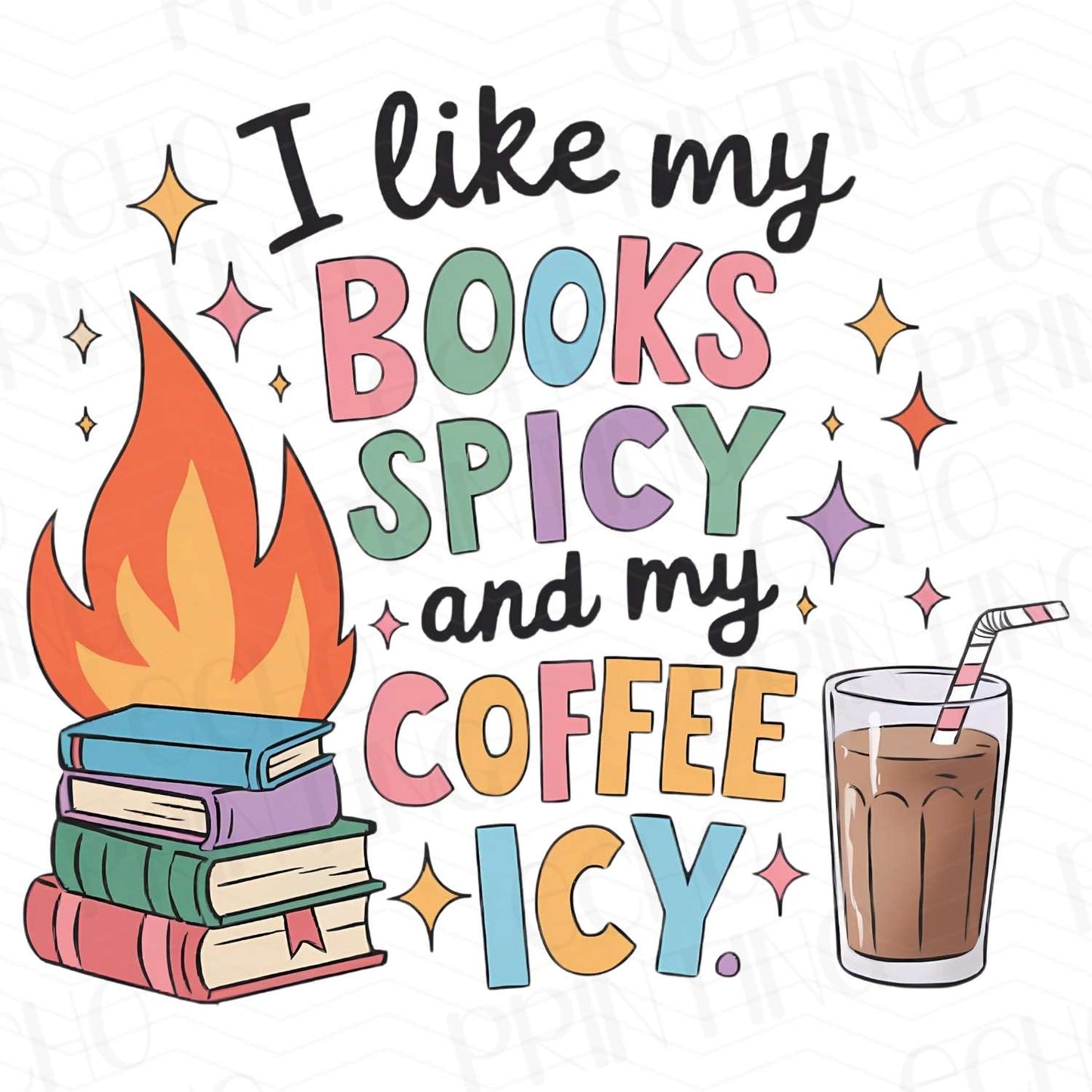BKG 130 - SPICY BOOKS & ICED COFFEE
