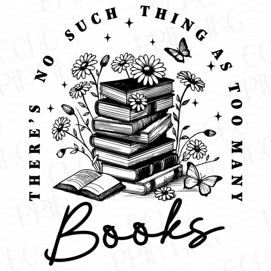 BK 131 - NEVER TOO MANY BOOKS