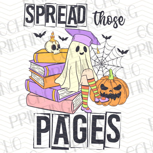 BK 143 - SPOOKY BOOK PAGES