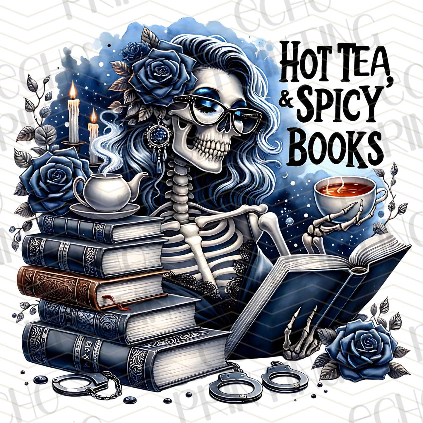 BK 147 - HOT TEA & SPICY BOOKS