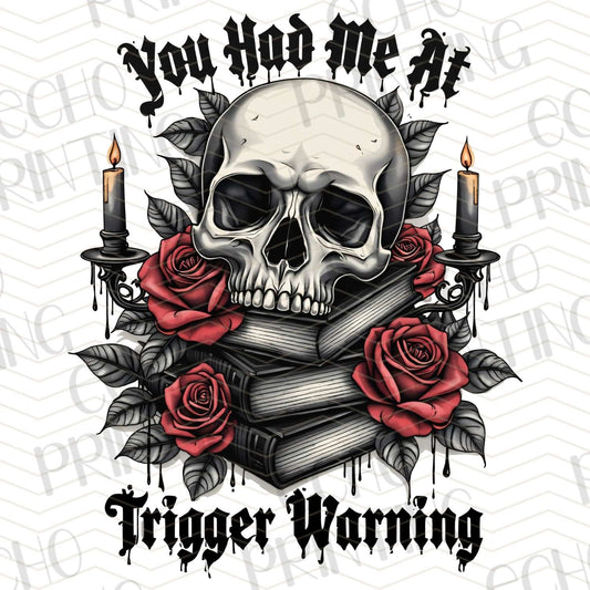 BKG 165 - TRIGGER WARNING BOOK BABE