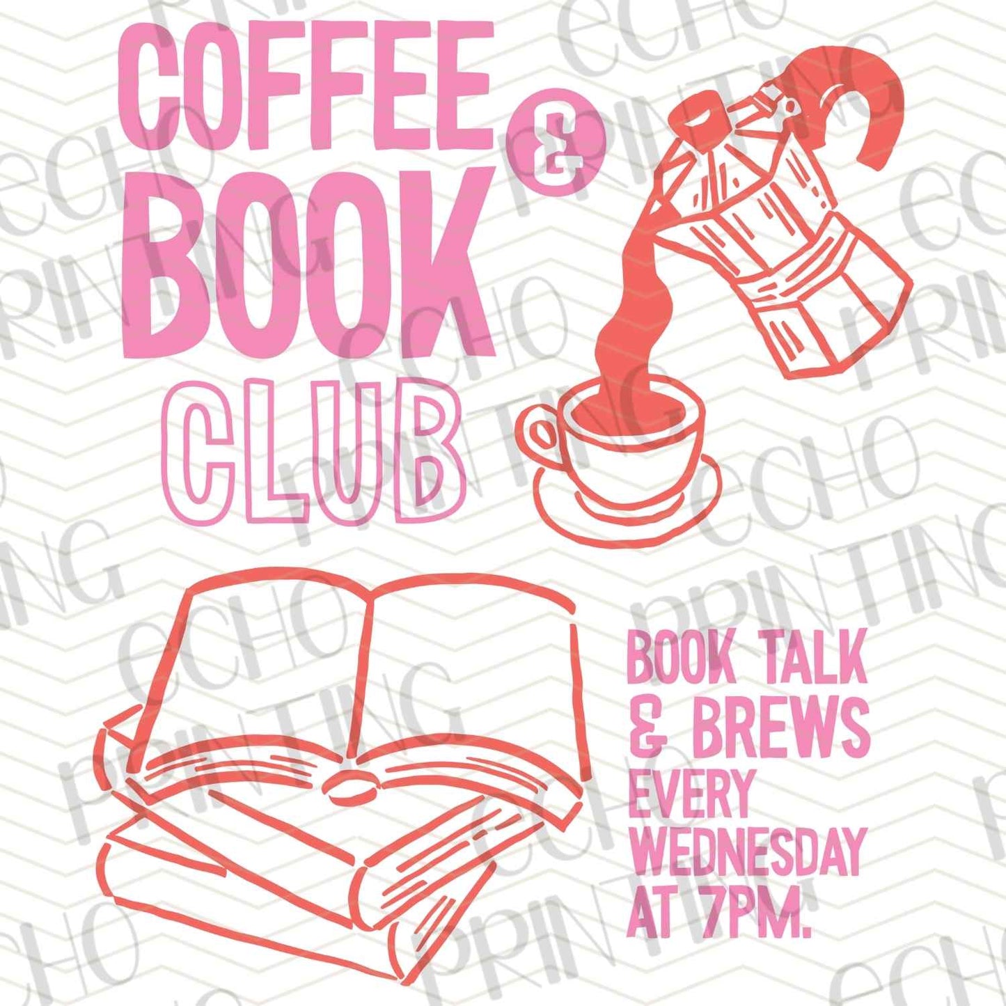 BKG 170 - COFFEE AND BOOK CLUB