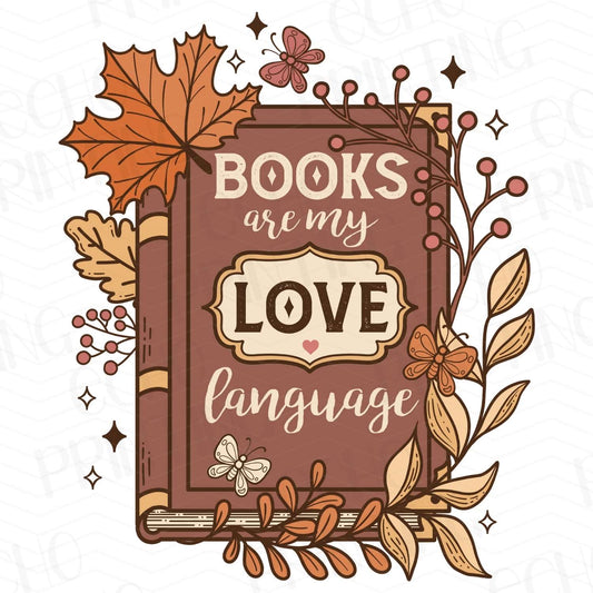 BKG 18 - LOVE BOOKS FRAME