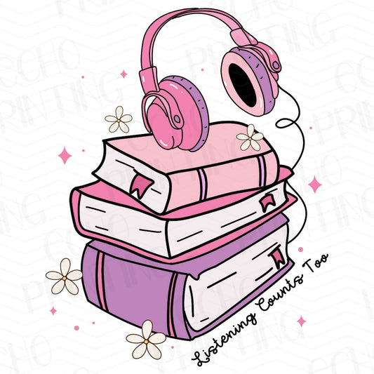 BK 33 - HEADPHONES & BOOKS