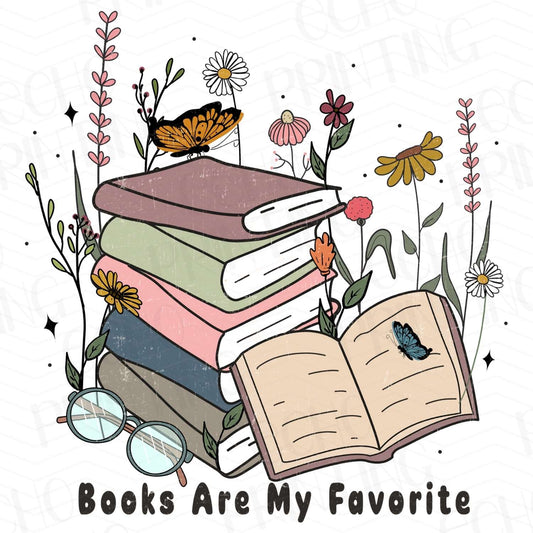 BKG 44 - BOOK STACK BLOOM