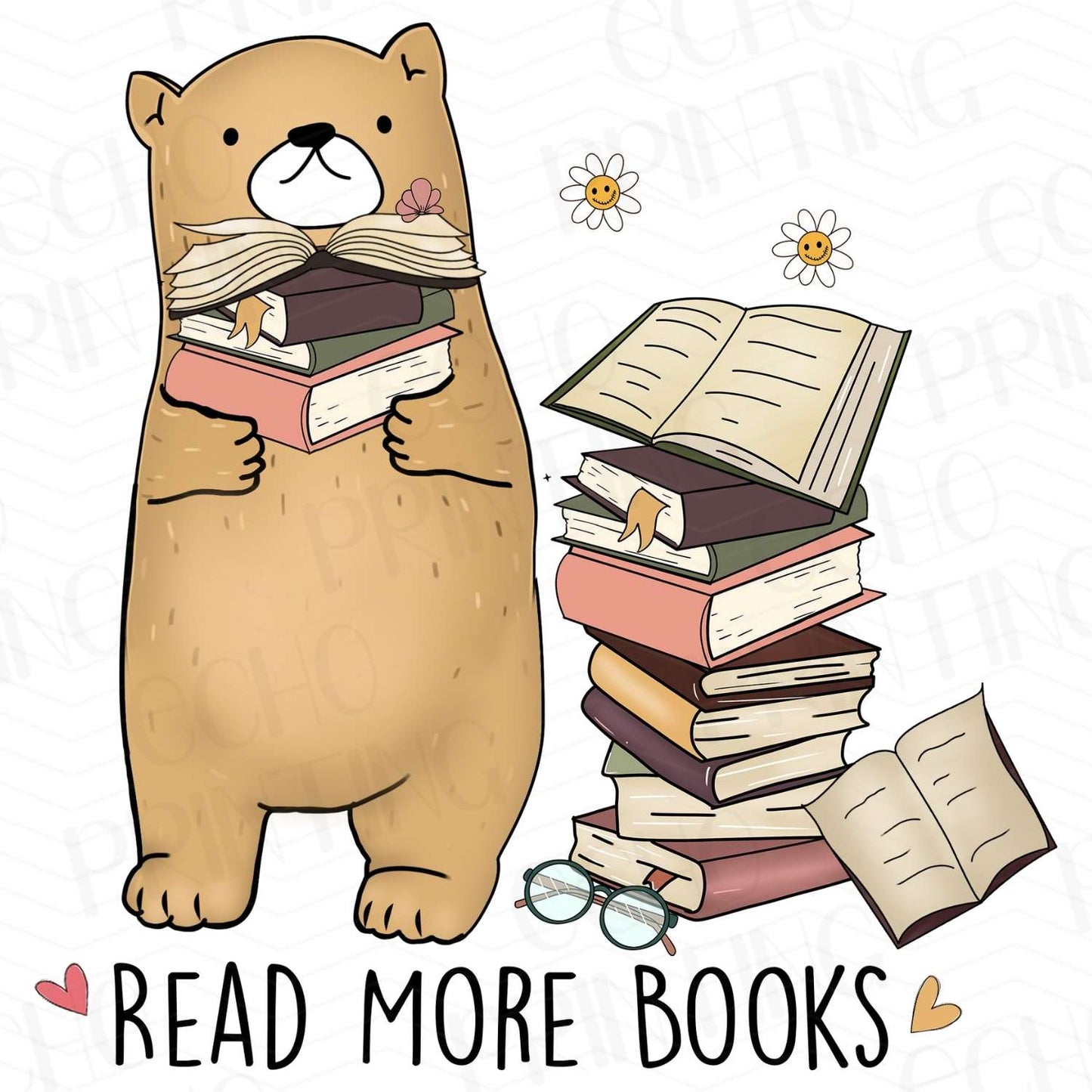 BKG 47 - BEAR LOVES BOOKS