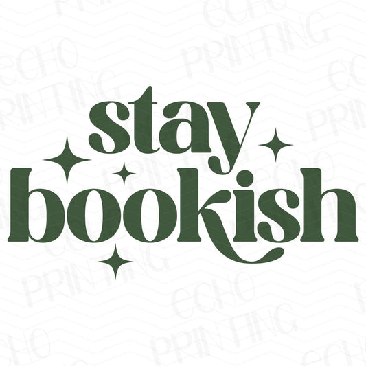 BK 66 - STAY BOOKISH – GREEN