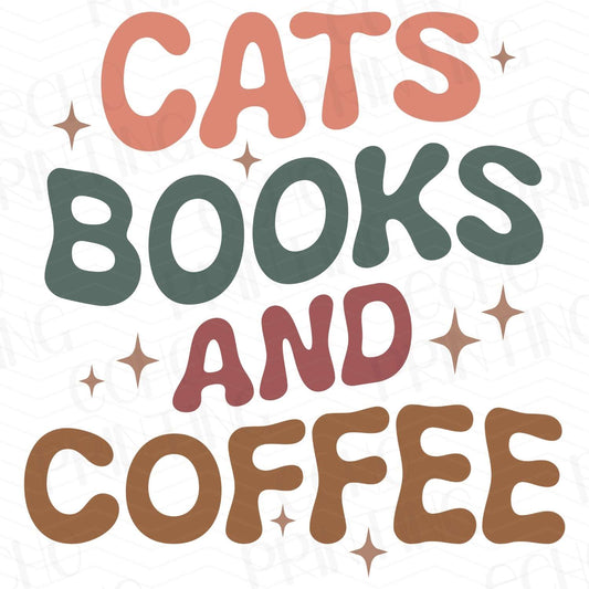 BK 70 - CATS, BOOKS & COFFEE
