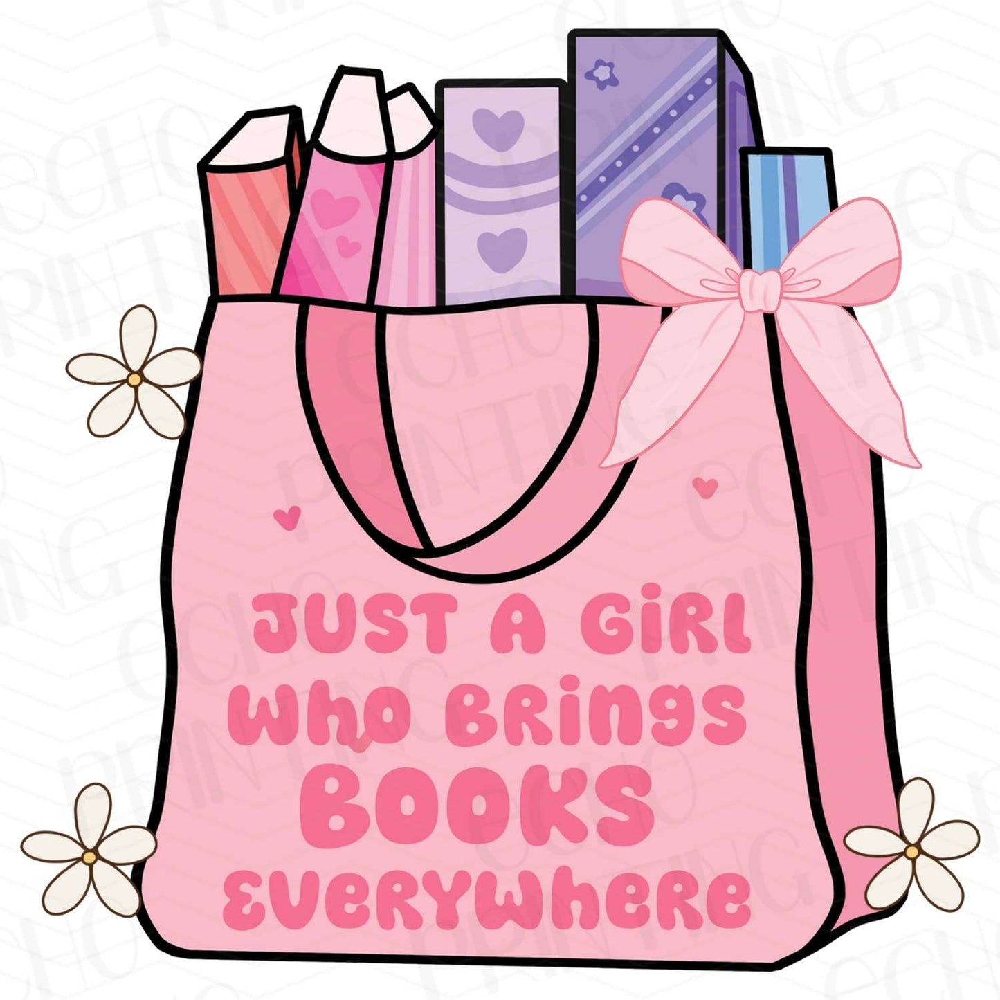 BKG 8 - BOOK BAG GIRL