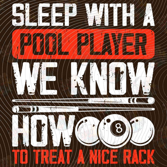 BLRDG 2 - SLEEP WITH A POOL PLAYER