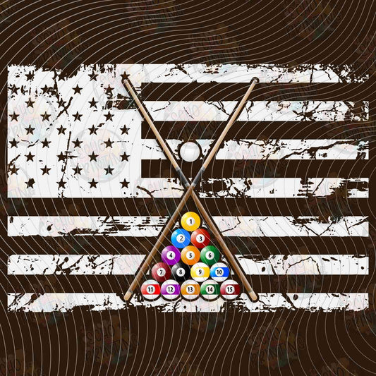 BLRDG 26 - USA FLAG POOL TRIANGLE