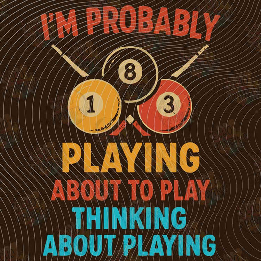 BLRDG 29 - PLAYING ABOUT TO PLAY THINKING ABOUT PLAYING