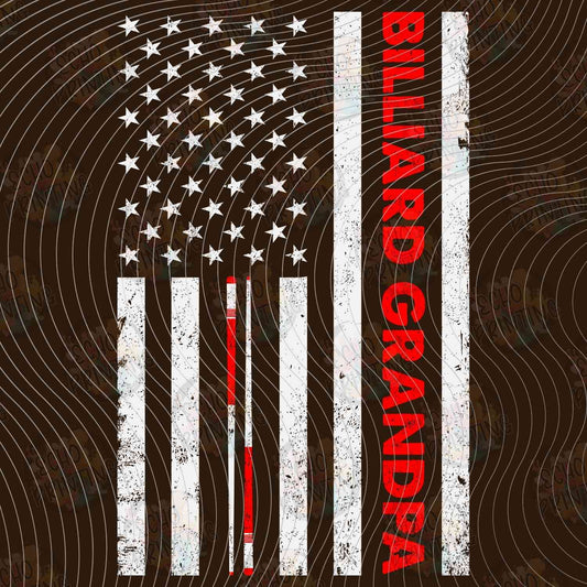 BLRDG 40 - BILLIARD GRANDPA FLAG